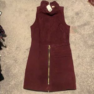 Suede Dress